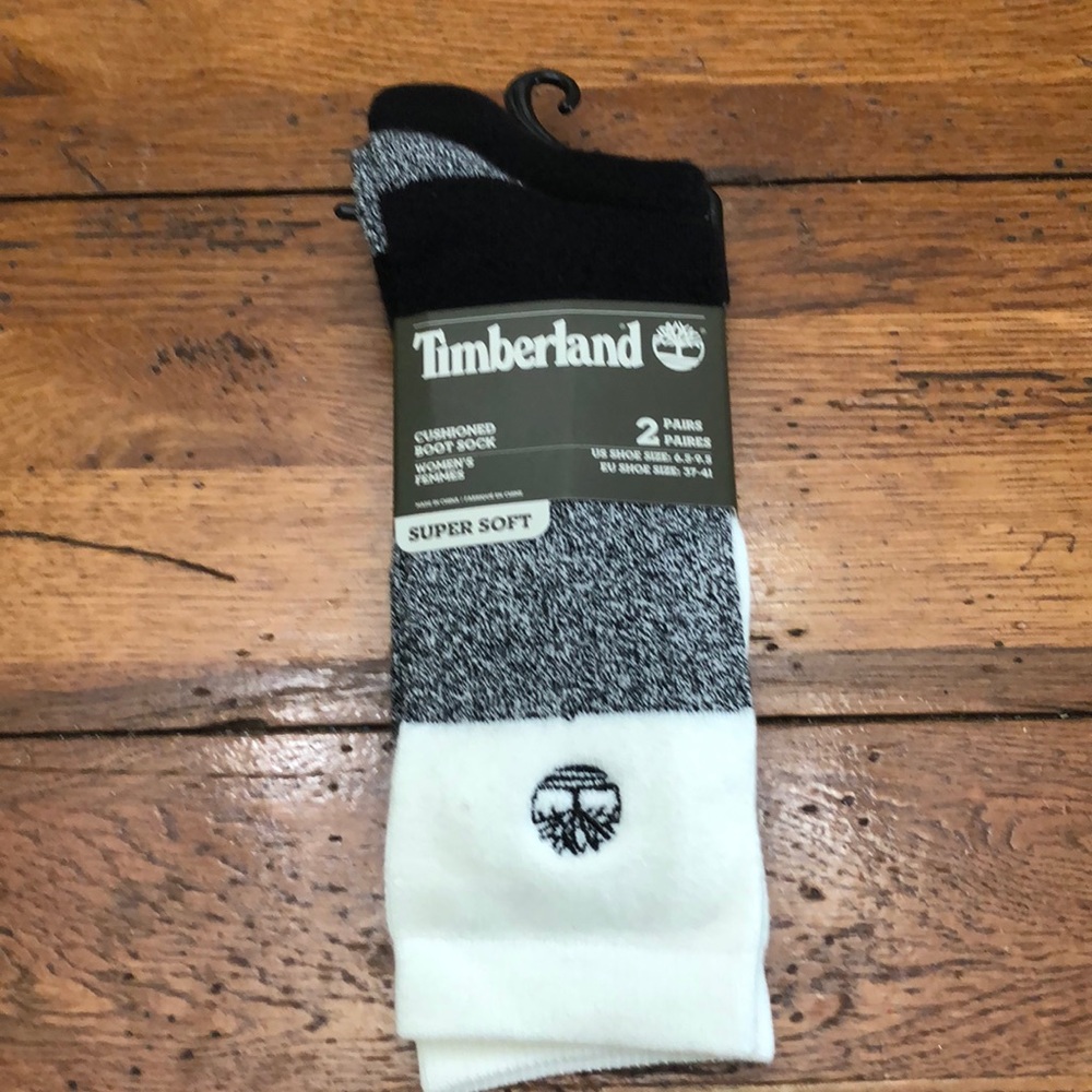2 Prs. - TIMBERLAND SUPERSOFT BOOT SOCKS